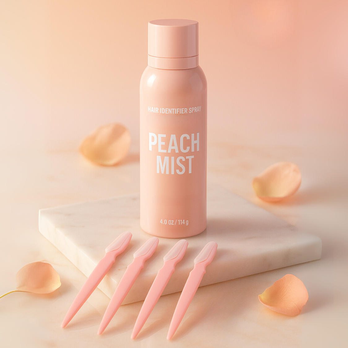 PEACH MIST Hair Identifier Spray